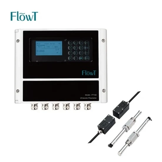 info-1-1 High Accuracy Wall-Mount Clamp-on Type Ultrasonic Flow Meter